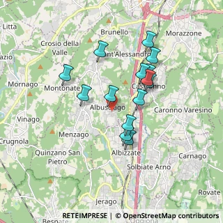 Mappa Via Milano, 21040 Sumirago VA, Italia (1.51857)
