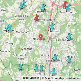Mappa Via Milano, 21040 Sumirago VA, Italia (3.32412)