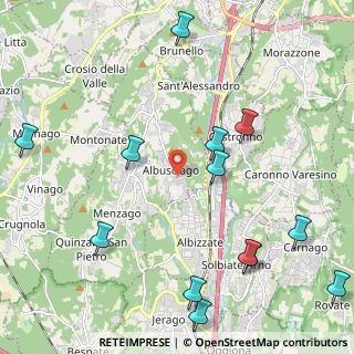 Mappa Via Milano, 21040 Sumirago VA, Italia (2.71385)