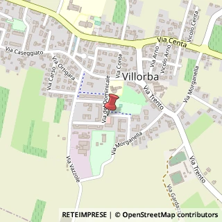 Mappa Via del Dominicale, 41, 31020 Villorba, Treviso (Veneto)