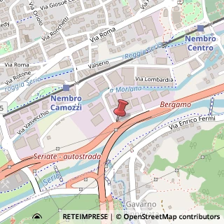 Mappa Via Raul Follerau, 18, 24027 Nembro, Bergamo (Lombardia)