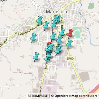 Mappa Strada Marosticana, 36063 Marostica VI, Italia (0.321)