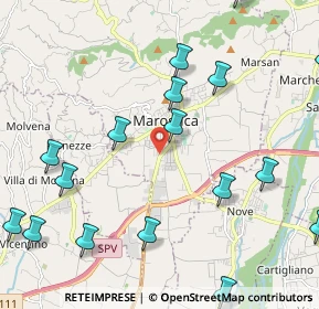 Mappa Strada Marosticana, 36063 Marostica VI, Italia (2.74118)
