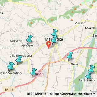 Mappa Via Gobbe, 36063 Marostica VI, Italia (2.84818)