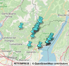 Mappa Via San Michele, 25074 Idro BS, Italia (10.1355)