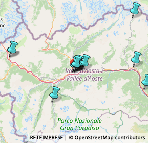 Mappa Via Croi de Ville, 11100 Aosta AO, Italia (12.65077)