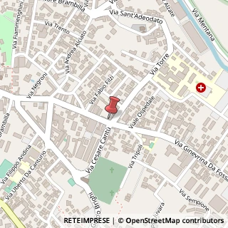 Mappa Via Ginevrina Fossano, 17, 22063 Cantù, Como (Lombardia)