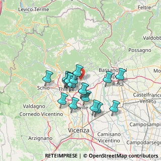 Mappa Via Marchesante, 36030 , 36030 (10.76222)