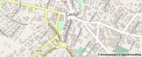 Mappa Cantù