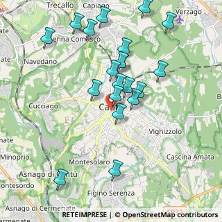 Mappa Via Giacomo Matteotti, 22063 Cantù CO, Italia (1.962)