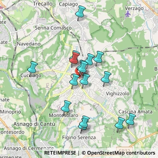 Mappa Piazza Boldorini, 22063 Cantù CO, Italia (1.71)