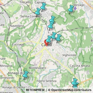 Mappa Salita Andrea Camuzio, 22063 Cantù CO, Italia (2.53182)