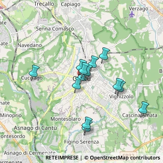 Mappa Via Giacomo Matteotti, 22063 Cantù CO, Italia (1.49)