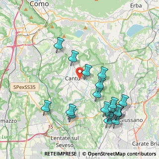 Mappa V.le Ospedale, 22063 Cantù CO, Italia (4.40474)
