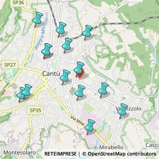 Mappa V.le Ospedale, 22063 Cantù CO, Italia (1.09929)
