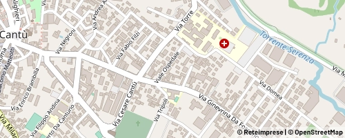 Mappa Cantù