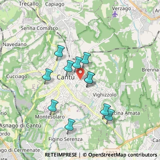 Mappa V.le Ospedale, 22063 Cantù CO, Italia (1.55818)