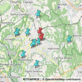 Mappa V.le Ospedale, 22063 Cantù CO, Italia (1.79)