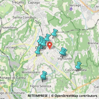 Mappa V.le Ospedale, 22063 Cantù CO, Italia (1.44667)