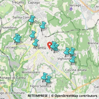 Mappa V.le Ospedale, 22063 Cantù CO, Italia (1.98923)