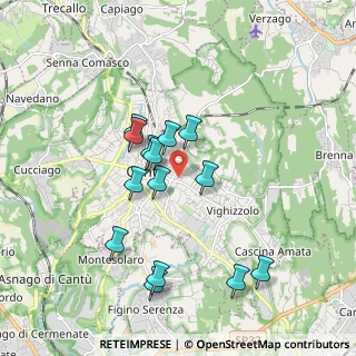 Mappa V.le Ospedale, 22063 Cantù CO, Italia (1.66)