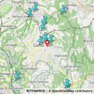 Mappa V.le Ospedale, 22063 Cantù CO, Italia (2.50909)