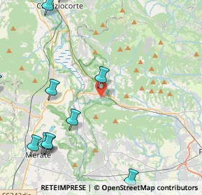 Mappa Via Dorando Pietri, 24034 Cisano Bergamasco BG, Italia (5.92455)