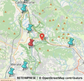 Mappa Via Dorando Pietri, 24034 Cisano Bergamasco BG, Italia (6.82909)