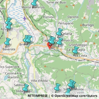Mappa Via Dorando Pietri, 24034 Cisano Bergamasco BG, Italia (2.81813)