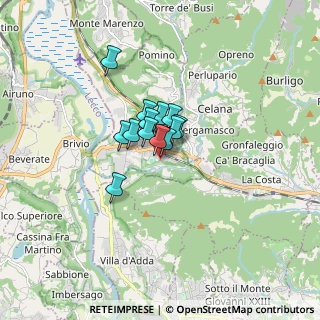 Mappa Via Dorando Pietri, 24034 Cisano Bergamasco BG, Italia (0.85615)