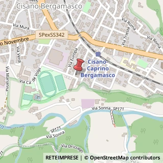 Mappa Via Dorando Pietri, 19, 24034 Cisano Bergamasco, Bergamo (Lombardia)