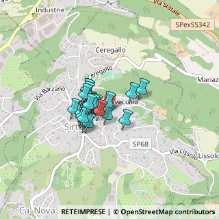 Mappa Via Gaetano Besana, 23896 Sirtori LC, Italia (0.27083)
