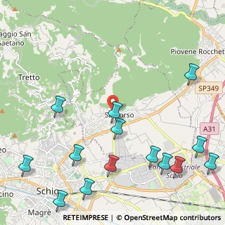 Mappa Via Pozzetto, 36014 Santorso VI, Italia (2.91429)