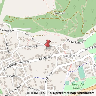 Mappa Via Pozzetto, 39, 36014 Santorso, Vicenza (Veneto)