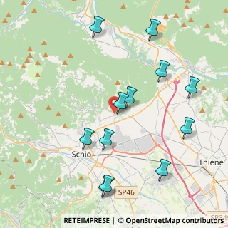 Mappa Via Pozzetto, 36014 Santorso VI, Italia (4.4725)