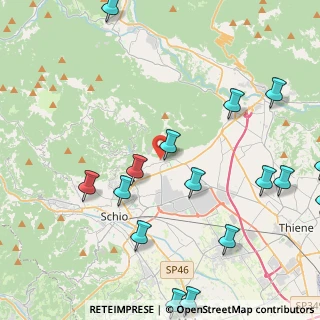 Mappa Via Pozzetto, 36014 Santorso VI, Italia (5.61188)