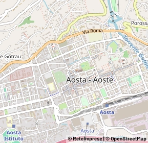 Mappa 11100 Aosta AO, Italia (0.5855)