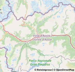 Mappa 11100 Aosta AO, Italia (5.388)