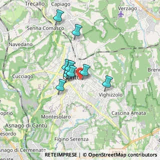 Mappa Via Fabio Filzi, 22063 Cantù CO, Italia (1.15)