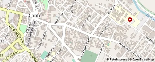 Mappa Cantù