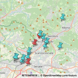 Mappa Via Guglielmo Marconi, 24022 Alzano Lombardo BG, Italia (4.46929)