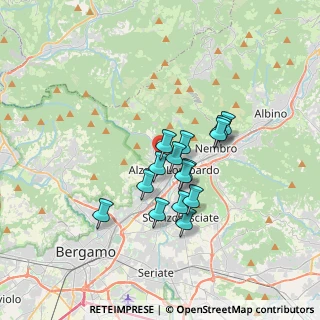 Mappa Via Marconi Guglielmo, 24022 Alzano Lombardo BG, Italia (2.59333)