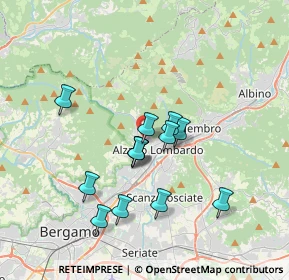 Mappa Via Marconi Guglielmo, 24022 Alzano Lombardo BG, Italia (3.02308)