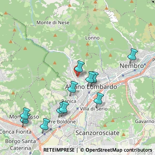 Mappa Via Guglielmo Marconi, 24022 Alzano Lombardo BG, Italia (2.21182)