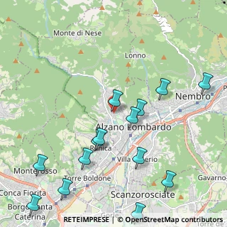 Mappa Via Guglielmo Marconi, 24022 Alzano Lombardo BG, Italia (2.51857)