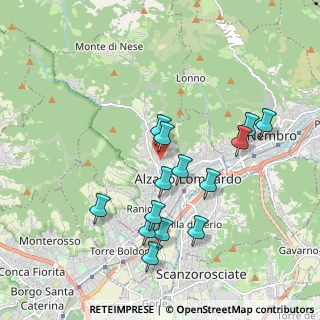 Mappa Via Marconi Guglielmo, 24022 Alzano Lombardo BG, Italia (1.83429)