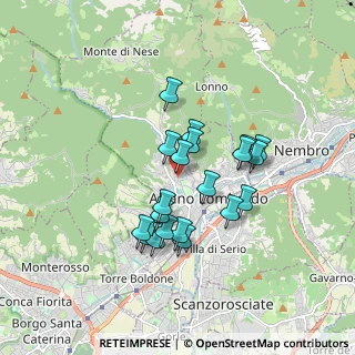 Mappa Via Marconi Guglielmo, 24022 Alzano Lombardo BG, Italia (1.411)
