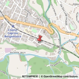 Mappa Via Giacomo Leopardi, 6, 24034 Cisano Bergamasco, Bergamo (Lombardia)