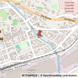 Mappa Via Esperanto, 9, 11100 Aosta, Aosta (Valle d'Aosta)