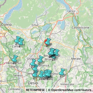 Mappa Via dell'Atleta, 20837 Veduggio con Colzano MB, Italia (8.9065)